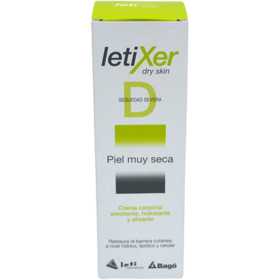 Crema Hidratante Para Pieles Letixer D Extremadamente Secas 200 ml